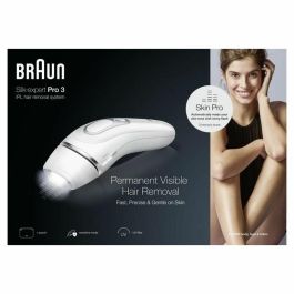Braun PL3020 Depiladora de luz pulsada IPL 3 niveles de intensidad 300.000 destellos rostro y cuerpo