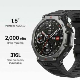 Smartwatch Amazfit W2323GL1N Negro 1,5"
