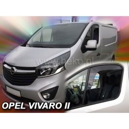 Deflector de viento HEKO HO27189 FIAT Talento renault trafic iii 2014 OPEL VIVARO Frontal 2 Piezas