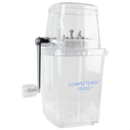 Pick and Drink Picadora Hielo Cocktail Lounge para Mojitos y Cócteles, Rompe Hielo Manual con Manivela, 15.3x11x23.5 cm