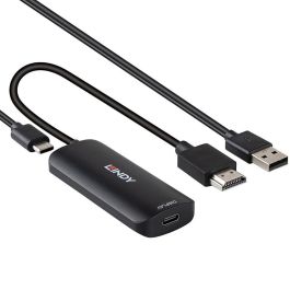 Adaptador HDMI a DVI LINDY 43423 Negro 20 cm