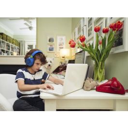 JBL JR460NC, Kids wireless over-ear Noise Cancelling headphones, reduced volume for safe listening, White JBL JR460NC, Kids wireless over-ear Noise Cancelling headphones, reduced volume for safe listening, White