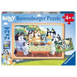 Ravensburger Puzzle 2x24 piezas Bluey. Rompecabezas infantil para niños de 4 años o más Precio: 8.59000054. SKU: B1838CT65E