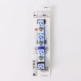 Real Madrid T3S:S/M Collar oficial para perros Cerdá, Talla S-M, Color Azul