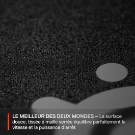 SteelSeries Alfombrilla Gaming QcK Performance L Balance 63432 (420x490mm) Negro