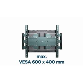 Gembird WM-80ST-01 soporte para TV 2,03 m (80") Acero Gembird WM-80ST-01 soporte para TV 2,03 m (80") Acero