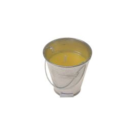 Vela citronela antimosquitos con recipiente metalico 30 g ø6,5cm