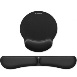 Subblim SUBMP-04E020 Pack Reposamuñecas y Alfombrilla Ergonómica Ergo MemoryFlex Gel Viscoelástico Antideslizante Negro Precio: 17.78999959. SKU: B1GF6NAGLV