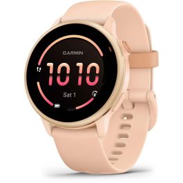 Garmin vívoactive 6 Reloj Inteligente 42mm con Pantalla Táctil AMOLED 1.2" (3,05cm) 390x390 Píxeles GPS WiFi Banda Rosa Silicona