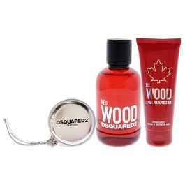 Set Dsquared 2: Red Wood, Eau De Toilette, For Women, 100 ml + Red Wood, Shower Gel & Shampoo 2-In-1, 100 ml + Dsquared, GWP Textile Pouch, Silver Precio: 63.78999968. SKU: B135GN2WAM