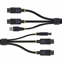 Cable adaptador Startech DDU1226-KVM-CABLE Negro 1,8 m Cable adaptador Startech DDU1226-KVM-CABLE Negro 1,8 m