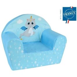 Fun House Sillón club infantil LEON LE DRAGON de espuma ligera, funda lavable, 42x52x33 cm Precio: 43.49999973. SKU: B1HSK3VF62