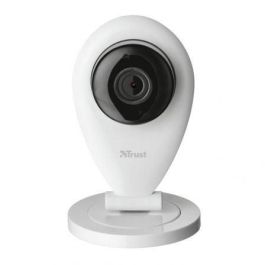 CÁMARA IP INALÁMBRICA TRUST IRUS - HD 720 - VISIÓN NOCTURNA - ALTAVOZ INTEGRADO - GRABA EN MICRO-SD - COMPATIBLE ANDROID/IOS