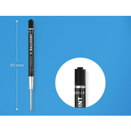 Recambio Parker Plastico Punta Normal Negro