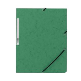 Q-connect Carpeta q-connect kf02168 Cartón Simil-prespan Solapas 320x243 mm Verde