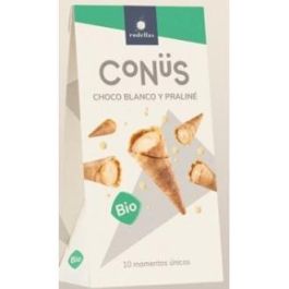 Conus Chocolate Blanco y Praliné 10 Uds x 70g Bio - Pequeños Conos Receta Pastelera Precio: 5.5. SKU: B1HQJCA335