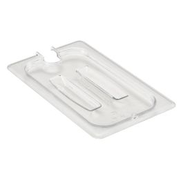 CAMBRO 40CWCHN-135 - Tapa con muesca y asa GN 1/4 - 16,2 x 26,5 cm - Transparente - Venta 1 unidad. Precio: 10.50000006. SKU: B1E6F9VMS3