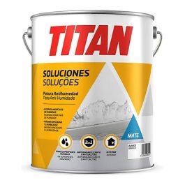 Titan Pintura antihumedad Blanca Mate Interior 1L para Paredes y Techos Precio: 20.50000029. SKU: B14RKXR5S2