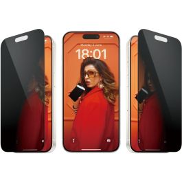 PanzerGlass Protector Pantalla Privacidad iPhone 15 Pro UWF w. EasyAligner. Vidrio Templado, Anti-huellas, Fácil Aplicación. Precio: 41.50000041. SKU: B1BKKTLFE6
