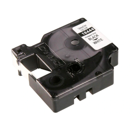 Dymo Cinta de Etiquetas Industrial Adhesiva Id1-12, Negro Sobre Blanco 12 mm