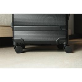 Numada Set de Maletas 3 Piezas Negro 12" 20" 24" Apto Aerolíneas Bajo Coste