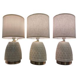 Lampara Sobremesa Urban DKD Home Decor 15 x 30 x 15 cm (12 Unidades) Precio: 125.79000038. SKU: B1EE3BF7W6