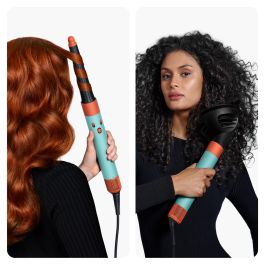 Dyson Airwrap HS08 ID Complete Long Ceramic Patina/Topaz Herramienta de Peinado Múltiples Accesorios