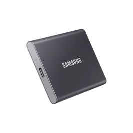 Samsung T7 SSD 2 TB Gris USB Tipo C 1050 MB/s Lectura 1000 MB/s Escritura MU-PC2T0T/WW