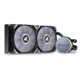 Sharkoon Sistema de Refrigeración Líquida AIO S70 RGB 240mm con Ventiladores PWM para CPU