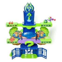 Magic Box Torre Enigma Kazoom Power Battle con Luces y Sonidos, Incluye Enigma Exclusivo, Aeronave, Disparador y 3 Proyectiles