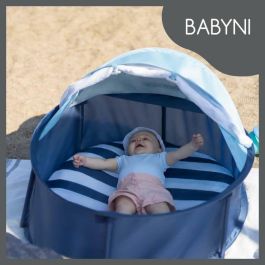 Babymoov Babyni Mariniere Zona de Juegos Anti-UV SPF 50+ 2 en 1 Cama Supletoria Interior Exterior