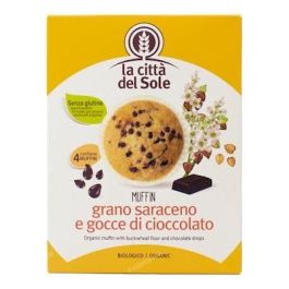 LA CITTA DEL SOLE Magdalenas de Trigo Sarraceno con Chips de Chocolate 4x45G Precio: 3.7900005. SKU: B1HYD6JTAC