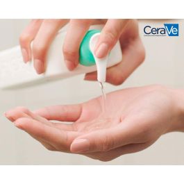 Cerave Gel Limpiador Espumoso para Piel Normal y Grasa con Ácido Hialurónico y Niacinamida, 473 ml