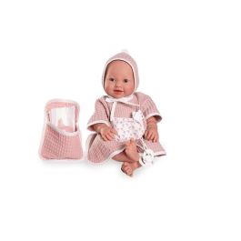 Antonio Juan Muñeca Recién Nacida Mia que hace pipí con capita de baño de 42 cm de vinilo sexuado para niños +3 años Precio: 56.50000015. SKU: B155HWWCBD