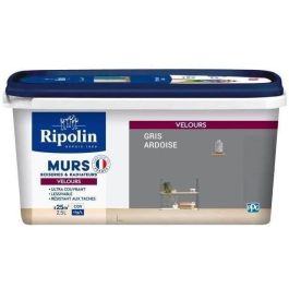 RIPOLIN Pintura Terciopelo Color para Paredes, Carpintería de Radiadores - Gris Pizarra Precio: 73.50000042. SKU: B1K38Y5LTD