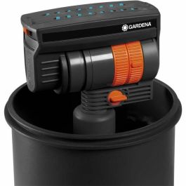 Gardena OS 140 Kit de Aspersor Oscilante Emergente para Riego de Jardines Cuadrados o Rectangulares, Cobertura Ajustable de 2 a 140 m²