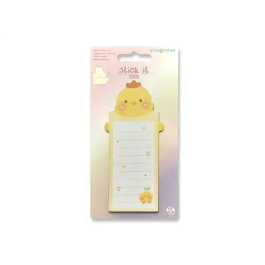 Imaginovo Bloc Notas Adhesivas Pollito 20 Hojas 85x164 mm
