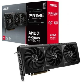 ASUS Tarjeta Gráfica Radeon RX 9070 OC Edition 16 GB GDDR6 90YV0LI1-M0NA00