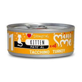 Disugual Mini-Me Kitten Pavo 12x85 gr Alimento Húmedo para Gatos Bebé Precio: 10.5000005. SKU: B1EWRKEXM5