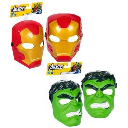 Pack 2 Máscaras Marvel Iron Man Y Hulk G0436 Hasbro
