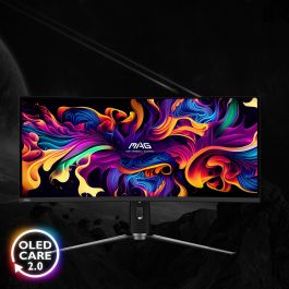 MSI MAG 341CQPDE Monitor Gaming Curvo 34.18" QD-OLED UWQHD 3440x1440 175Hz 0.03ms Negro