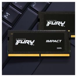 Kingston Fury Impact 64GB (2x32GB) DDR5 4800MT/s CL38 SODIMM Kit para Portátil