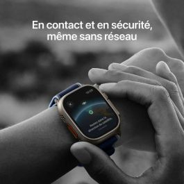 Apple Watch Ultra 3 Titanium Cellular 49mm, Alpine Loop Negro (Talla M)