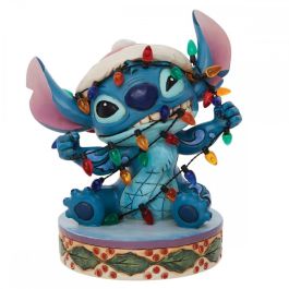 Enesco Disney Traditions Figura Stitch Envuelto en Oropel de Navidad by Jim Shore Precio: 44.79000009. SKU: B1GR79BDJQ