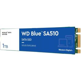 Western Digital SA510 SSD M.2 1TB 2280 SATA III 6Gb/s, hasta 560 MB/s lectura / 520 MB/s escritura para PC/Portátil