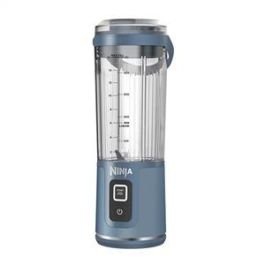Ninja Batidora de Vaso Portátil Azul para Smoothies y Bebidas Frías, 530 ml, USB-C