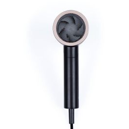 LIVOO Secador de pelo iónico DOS173 1600 W, 3 temperaturas, Plegable, Concentrador de aire Negro/Rosa