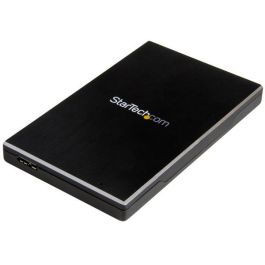 Startechcom S251Bmu313 Carcasa para Disco Duro de 2.5 Pulgadas, Aluminio, USB 3.1 Gen 2 (10Gbps), SATA III