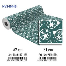 Papel De Regalo Bobina Basika 31 Cm X 80 M (2 Kg Aprox.) Navidad (Nv2404-B 31 Cm) Precio: 10.50000006. SKU: B12WEZTAPA