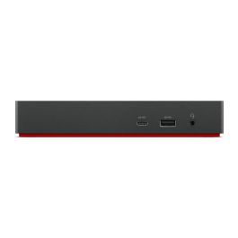 Lenovo ThinkPad Universal USB-C Dock, Estación de Acoplamiento USB 3.2 Gen 1 Type-C, Negro, Puertos HDMI y DisplayPort, Ethernet